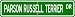 Parson Russell Terrier STREET SIGN ~ High Quality Aluminum ~ Dog Lover