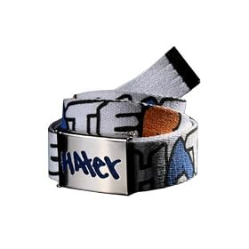 Hater Bubbles Men's Web Belt - One Size Fits All