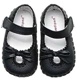 Pediped Sofia Infant/ Baby/ Toddler Black Dress Shoes