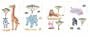 SandyLion Wall Stickers: Nancy Hadley-African Plains