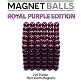 Magnet Balls : The Original 216 Pc Magnetic Rare Earth Magnet Puzzle in Collector Tin (5mm) - Royal