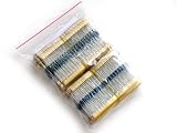 1/4W Metal Film Resistor Assorted Kit 112ValuesX10pcs