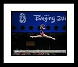 Shawn Johnson 2008 USA Olympics Gymnastics - Balance Beam - Framed 8x10 Photograph