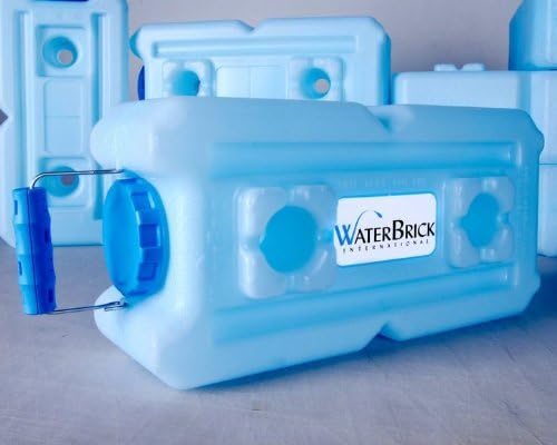 Water Storage Containers - WaterBrick - 2 Pack Blue by WaterBrick