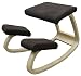 Sierra Comfort SC-205L Ergonomic Kneeling Chair (Brown Fabric / Light Wood)