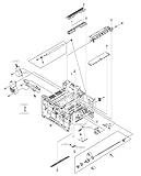HP 2410 / 2420 / 2430 Tray 1 Pick up Shaft RM1-1484