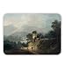 Ross Castle, Killarney, County Kerry (w/c on.. - Mouse Mat Art247 Highest Quality Natural Rubber Mouse Mats - Mouse Mat