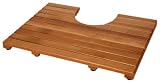 18 X 18 Square Western Red Cedar Toilet Mat With Interior Lacquer Finish By Cedar Delite