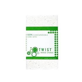  Twist Naked Sponge, Medium,2 per package. This multi-pack contains 3 packs.