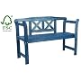 Gartenbank Friesenbank Holzbank Friesenblau wetter&hellip von Impag