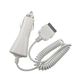 Car Charger (w Built-in charging circuitry) for iPod 3G, iPod 4G, iPod Photo, iPod Mini,... by Cables4PC