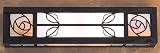 Arroyo Craftsman SCLB-18-MB Mission Brown Saint Clair Stained Glass / Tiffany Wall Washers Wall Scon