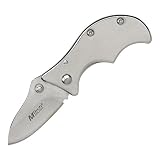 M-Tech Folding Knife Miniature Silver