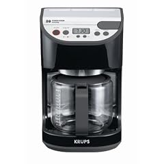 Krups KM 5055 Filterkaffeemaschine schwarz / Edelstahl / reddot design award
