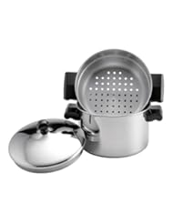 Farberware Classic Stainless Steel 3-Quart Stack N Steam Saucepot and Steamer