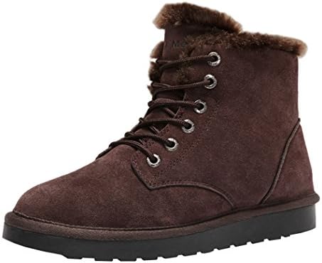 Rock Me Men's Flak I Winter Plush High Top Snow Boot(9 D(M) US, Brown)