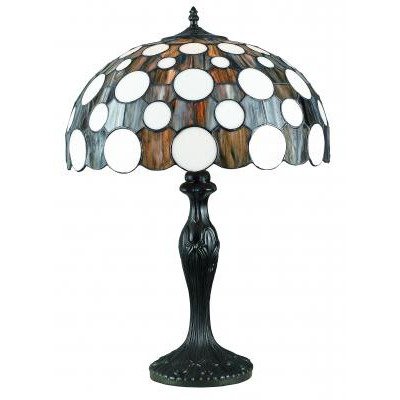 Domino One Light Table Lamp in Nickel
