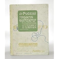 Madama Butterfly (da John L. Long e David Belasco). Tragedia Giapponese di L. Illica e G. Giavosa. Musica di Giacomo Puccini. Opera Completa. Nuova Edizione. Riduzione di Carlo Carignani. Pianoforte Solo.