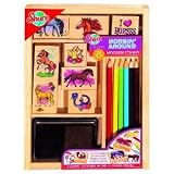Fancy Horses Stamp Set
