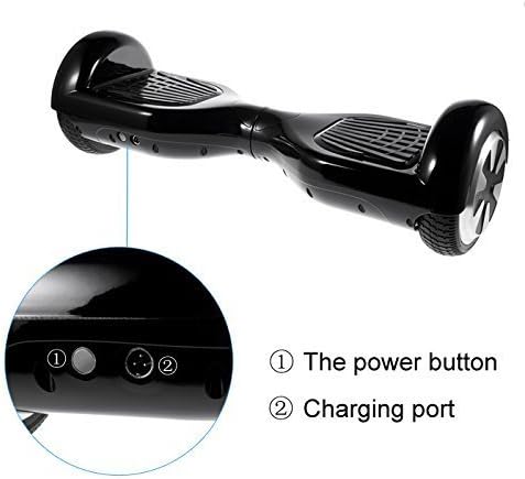 YIMAN™ Balancing Scooter Two Wheel Self Balance Electric Board Drifting Personal Adult Transporter Shilly Car with Carrying bag (Black)