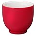 FORLIFE Q Tea Cup (Set of 4), 7 oz., Red