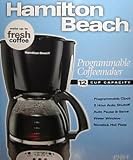 Hamilton Beach 10-cup Digital Programmable Coffee Maker, Black