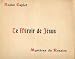 Search : Le Miroir De Jésus ~ Mystères Du Rosaire (The Mirror of Jesus ~ Mysteries of the Rosary) for Voice and Piano (An Epic Religious Work Consist of 3 Parts: Mirror of Joy, Mirror of Penalty, Mirror of Glory)