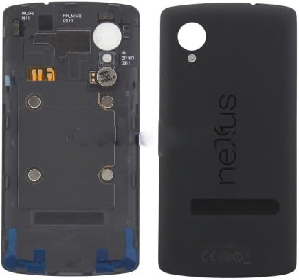 Housing Battery Rear Cover With Wireless Charging Shell For LG Nexus 5 D820 D821 (Black)