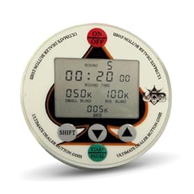 Ultimate Dealer Button Pre-Programmable Poker Tournament Timer