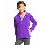 オールドネイビー OLD NAVY/ マイクロフリースフルジップフード パープル アウターパーカー M【並行輸入】