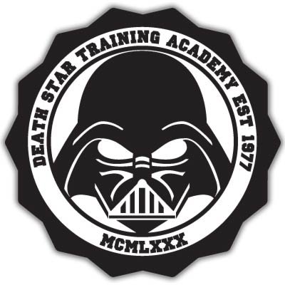 Star Wars Darth Vader Vynil Car Sticker Decal - Select Size