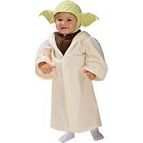 Yoda Costume - Infant or Toddler (infant fits size 6-18 month)
From Rubies
