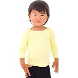 American Apparel Infant Baby Rib Long Sleeve Lap T