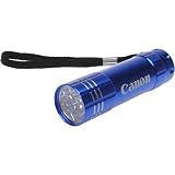 Canon 9 LED Push Button Flashlight (Blue) Canon 9 LED Push Button Flashlight (Blue)
