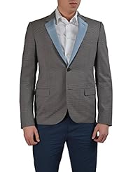 Apparel: Lanvin Wool Multi-Color Checkered Two Button Mens Blazer US 42 IT 52;