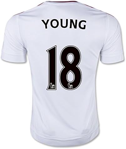 Manchester United #18 Young 2015-16 Away Adult Football Jersey