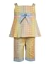 Rare Edition Girls 2-6x Yellow/Blue Candy Dot Dress