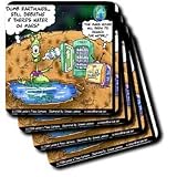 Discovery Of Water On Mars - Set Of 4 Coasters - Soft