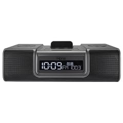 SDI iHome iP9 Soundsystem mit Radio und Weckuhr f�r iPhone und iPod, anthrazit