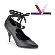 Funtasma Women's SPOOK-02, 3" Witch Pump W/Interchangeable Laces