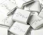 Schokot�felchen Just Married, silber