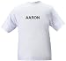 AARON - Name-series - Heather Grey or White T-shirt