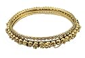 Bracelet - B246 - Indian Style Bangle (70mm) ~ Gold Tone
