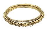 Bracelet - B246 - Indian Style Bangle (70mm) ~ Gold Tone