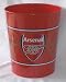 Kitchen & Housewares : Arsenal FC Metal Bin/Trash Can