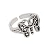 Sterling Silver Butterfly Toe Ring