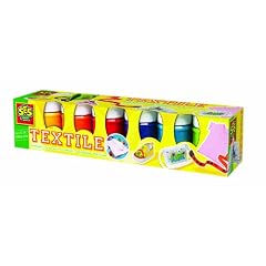 SES creative 00331 - Textilfarben Trendy 6 Farben je 50 ml