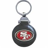 Leather Key Ring - San Francisco 49ers