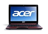 Acer Aspire One AOD257-13836 10.1-Inch Netbook (Burgundy Red)
