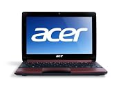 Acer Aspire One AOD257-13836 10.1-Inch Netbook (Burgundy Red)